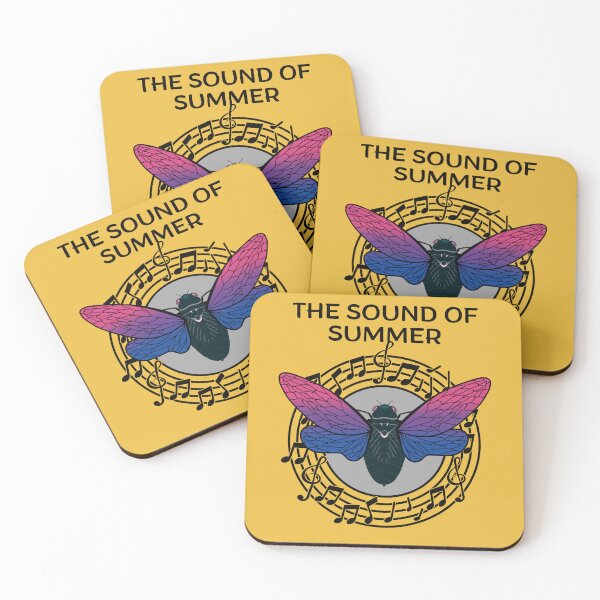 Item preview, The Sound of Summer Cicada Scream Best Gift for Cicada Brood Enthusiast LGBTQ Pride Month Bisexual Flag Colors designed and sold by Savchuk-Vova.