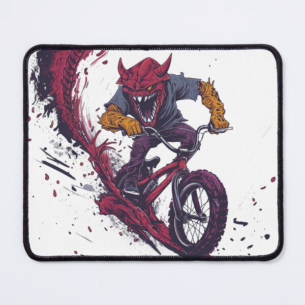 Item preview, Rad Monster BMX Rider: Thrilling Urban Art designed and sold by Mulakart.