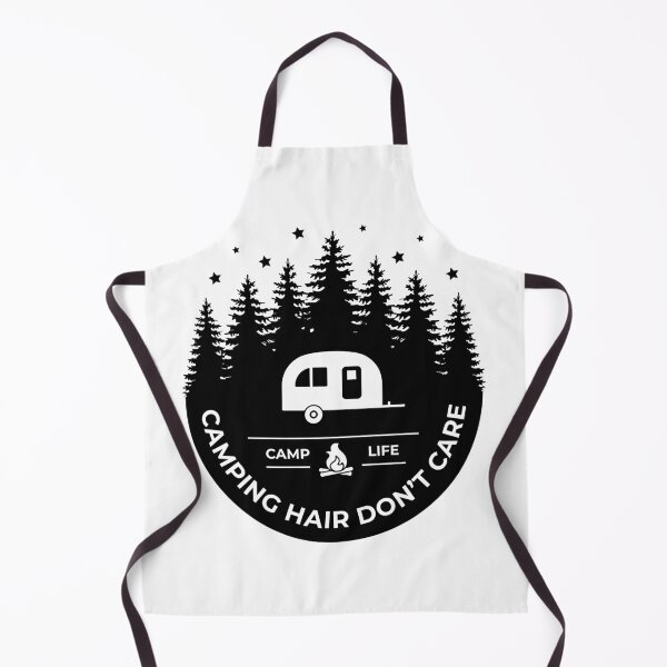 Item preview, Camping hair don’t care designed and sold by DesignCosmos.