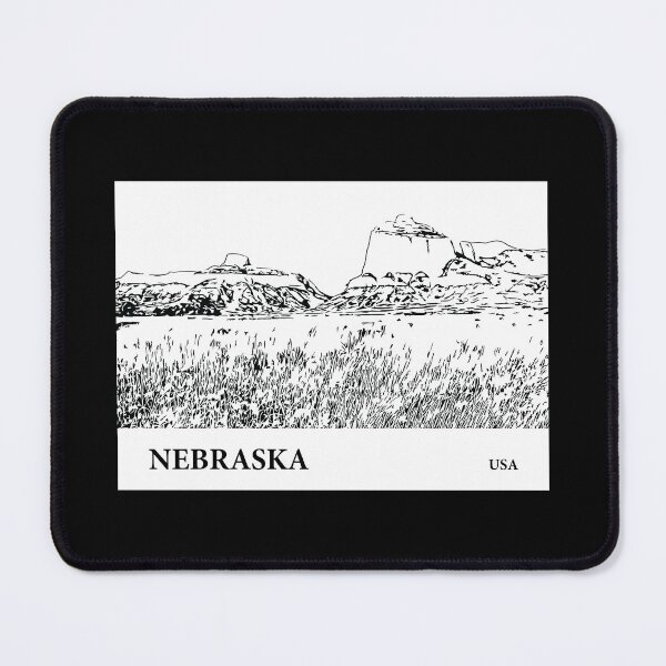 Item preview, Nebraska USA designed and sold by Lakeric Cityscapes.