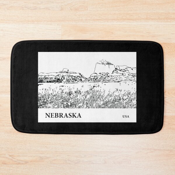 Item preview, Nebraska USA designed and sold by Lakeric Cityscapes.