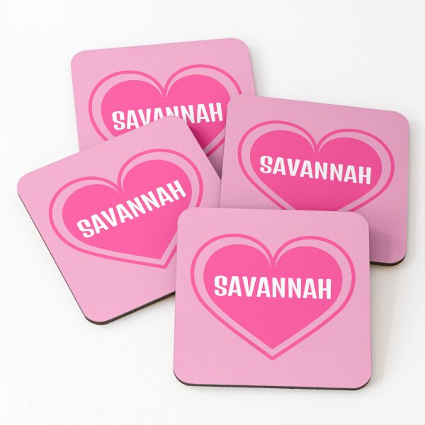 Item preview, Savannah Girl Name Pink designed and sold by Monika Howarth.