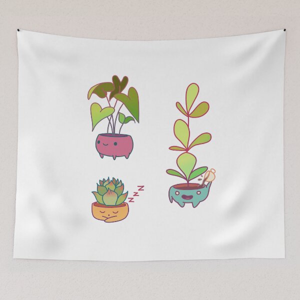 Item preview, Cute Plants in Pots Set designed and sold by Sticker Sheep.