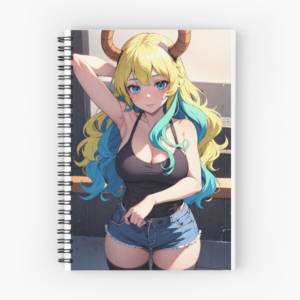 Artikelvorschau, Süßes Anime-Mädchen, Lucoa – Miss Kobayashis Drachenmagd entworfen und verkauft von iloveanimechibi.