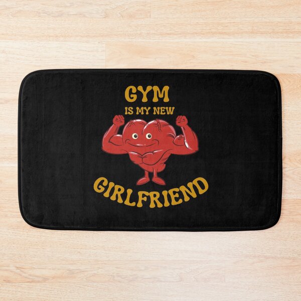 Item preview, Gym Is My New Girlfriend  designed and sold by Heart Stamp.