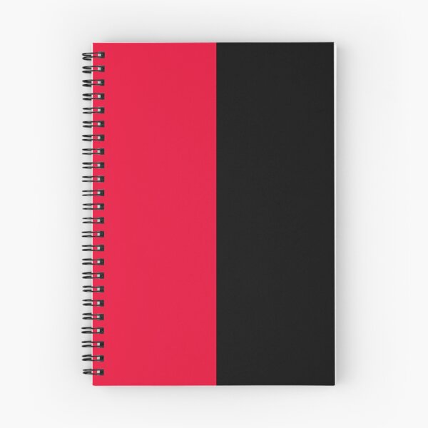 Item preview, Red Black Two Tone Color Split designed and sold by PatternTitan.
