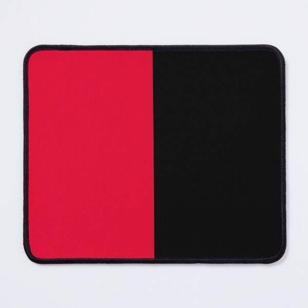 Item preview, Red Black Two Tone Color Split designed and sold by PatternTitan.