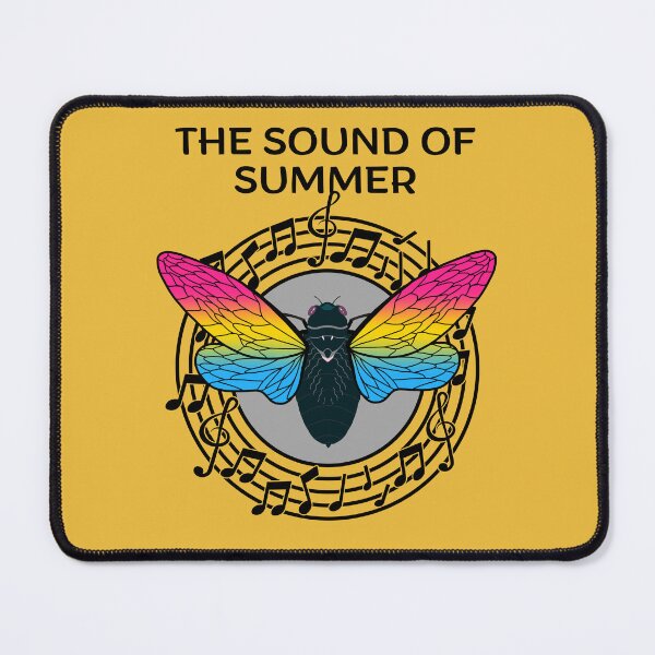 Item preview, The Sound of Summer Cicada Scream Best Gift for Cicada Brood Enthusiast LGBTQ Pride Month Pansexual Flag Colors designed and sold by Savchuk-Vova.