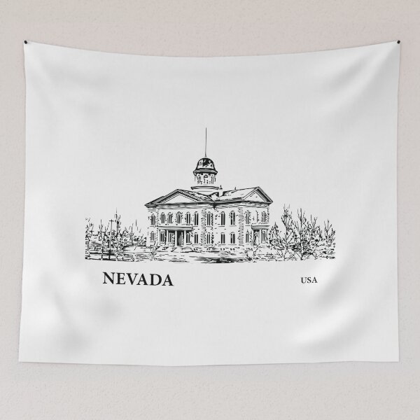Item preview, Nevada State USA designed and sold by Lakeric Cityscapes.