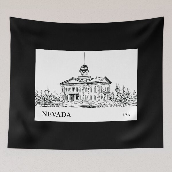 Item preview, Nevada State USA designed and sold by Lakeric Cityscapes.