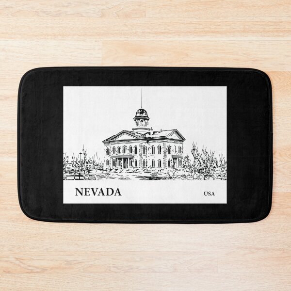 Item preview, Nevada State USA designed and sold by Lakeric Cityscapes.