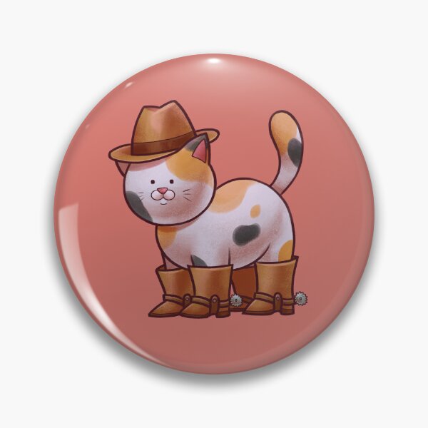 Item preview, Calico Cowboy Cat designed and sold by minatangerina.