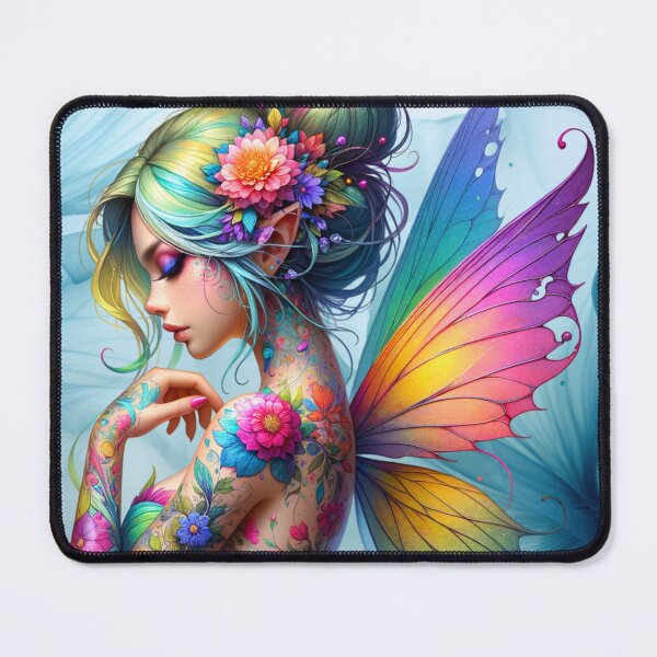 Item preview, Angelic Floral Fairy designed and sold by AnalajiaDesigns.