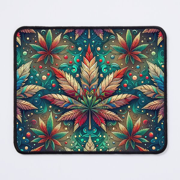 Item preview, Cheeba Pattern - Cannabis Marijuana Weed Art - Colorful Stoner Design designed and sold by CannaCreative.