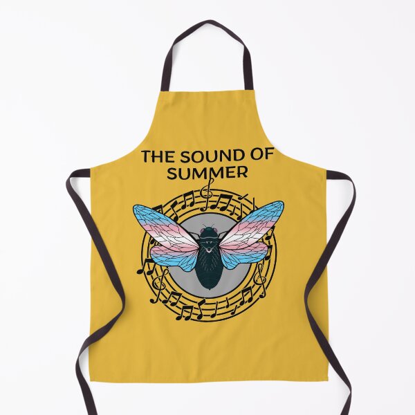 Item preview, The Sound of Summer Cicada Scream Best Gift for Cicada Brood Enthusiast LGBTQ Pride Month Transgender Flag Colors designed and sold by Savchuk-Vova.