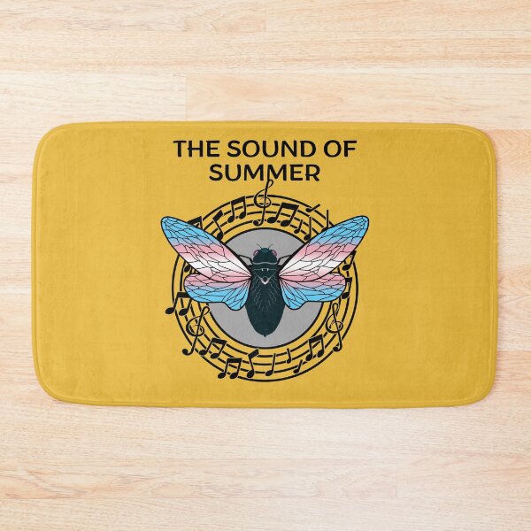 Item preview, The Sound of Summer Cicada Scream Best Gift for Cicada Brood Enthusiast LGBTQ Pride Month Transgender Flag Colors designed and sold by Savchuk-Vova.
