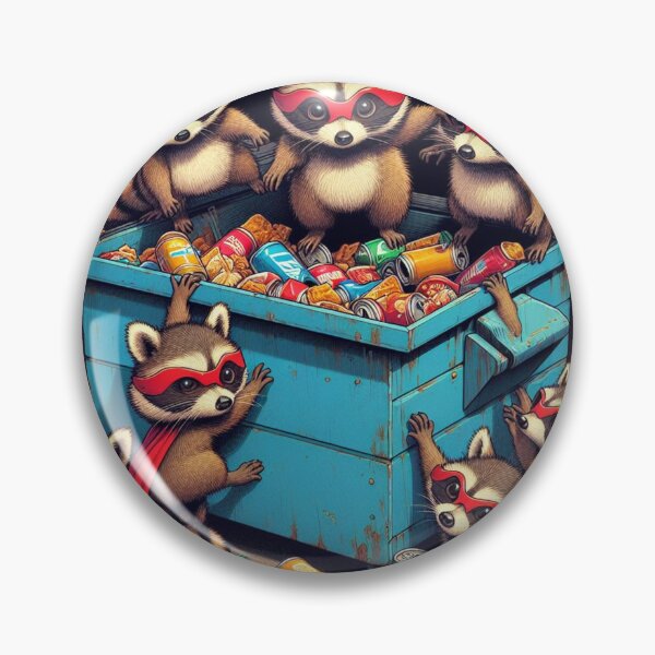 Item preview, robber raccoons designed and sold by laurazael.