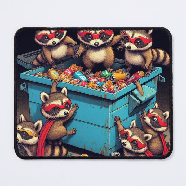 Item preview, robber raccoons designed and sold by laurazael.