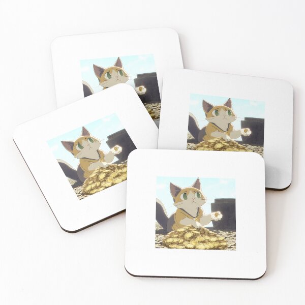 Item preview, Giving Gold Coins to a Cat designed and sold by Contact Wait Out.