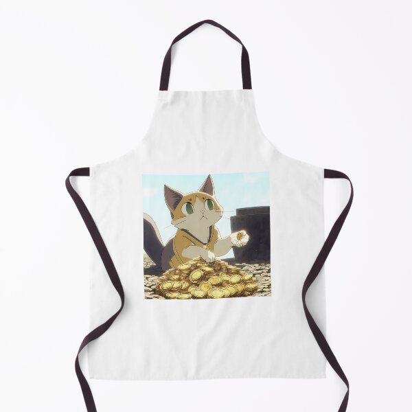 Item preview, Giving Gold Coins to a Cat designed and sold by Contact Wait Out.