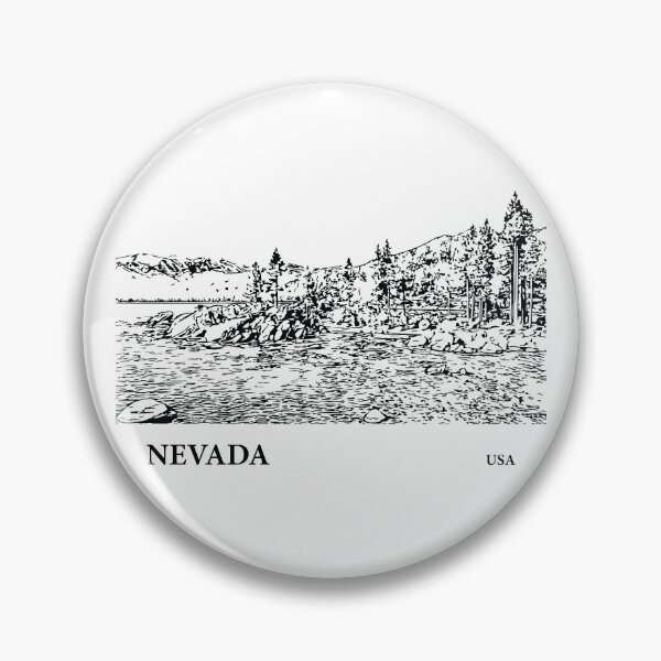 Artikelvorschau, Nevada USA entworfen und verkauft von Lakeric Cityscapes.