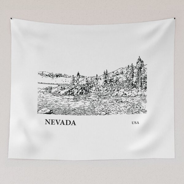 Item preview, Nevada USA designed and sold by Lakeric Cityscapes.