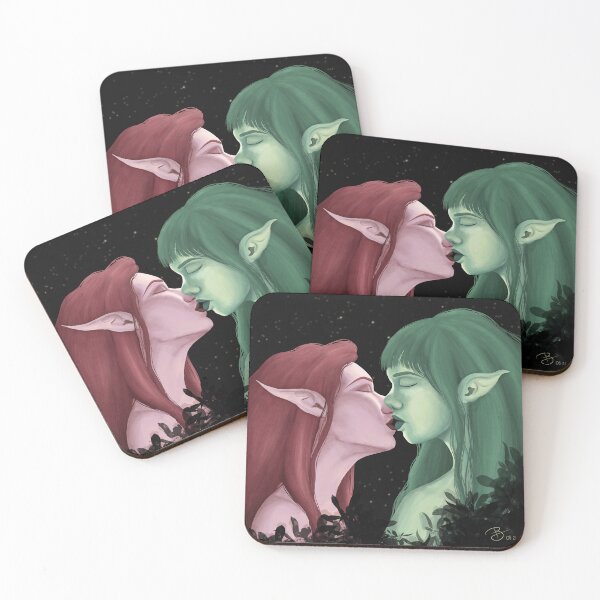 Item preview, The kiss in the night designed and sold by Lemnhade.