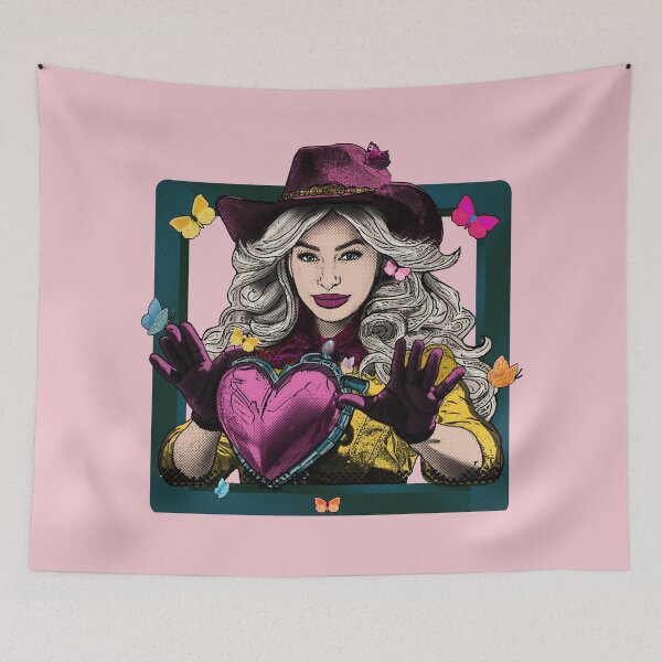 Item preview, Lady and The Butterfly Heart designed and sold by VisualiseIt.