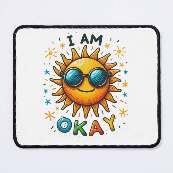 Item preview, "Am Okay" Serenity: A Design of Resilience and Acceptance designed and sold by chawezi.