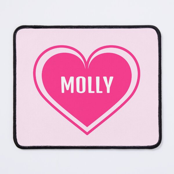 Item preview, Molly Girl Name Pink designed and sold by Monika Howarth.