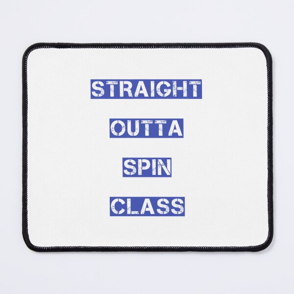 Item preview, Straight outta spin class designed and sold by marianna cotaru.