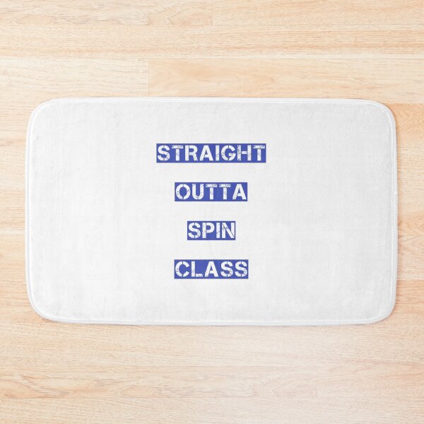 Item preview, Straight outta spin class designed and sold by marianna cotaru.
