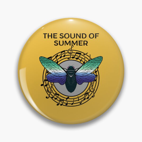 Item preview, The Sound of Summer Cicada Scream Best Gift for Cicada Brood Enthusiast LGBTQ Pride Month Gay Flag Colors designed and sold by Savchuk-Vova.