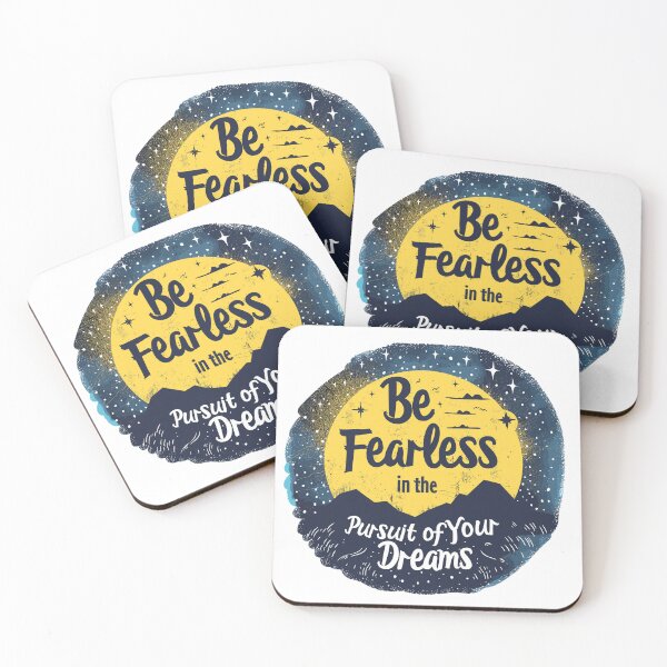 Item preview, Be Fearless in the Pursuit of Your Dreams designed and sold by Zeltagold8.