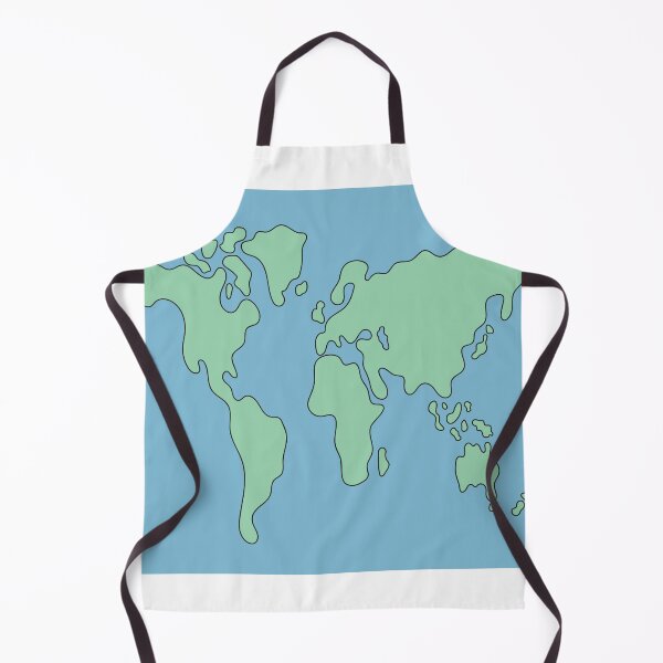 Item preview, Map Of The World designed and sold by kayvie.