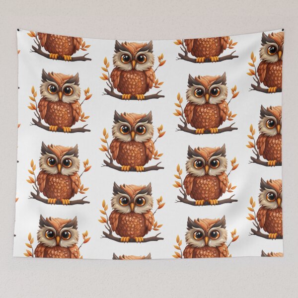Item preview, Owl on the transparent background designed and sold by MiraCleAI.