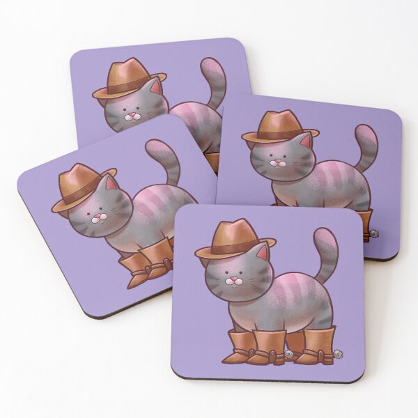 Item preview, Copia de Black Cat Cowboy designed and sold by minatangerina.