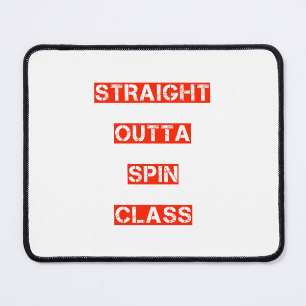 Item preview, Straight outta spin class designed and sold by marianna cotaru.