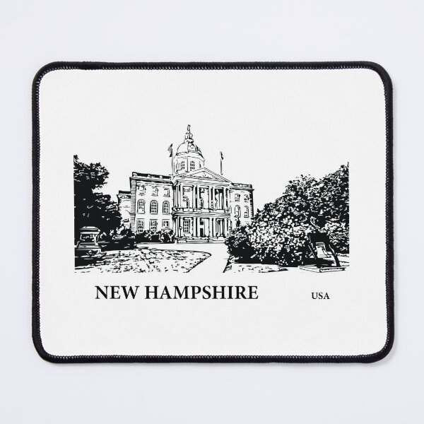 Item preview, New Hampshire State USA designed and sold by Lakeric Cityscapes.
