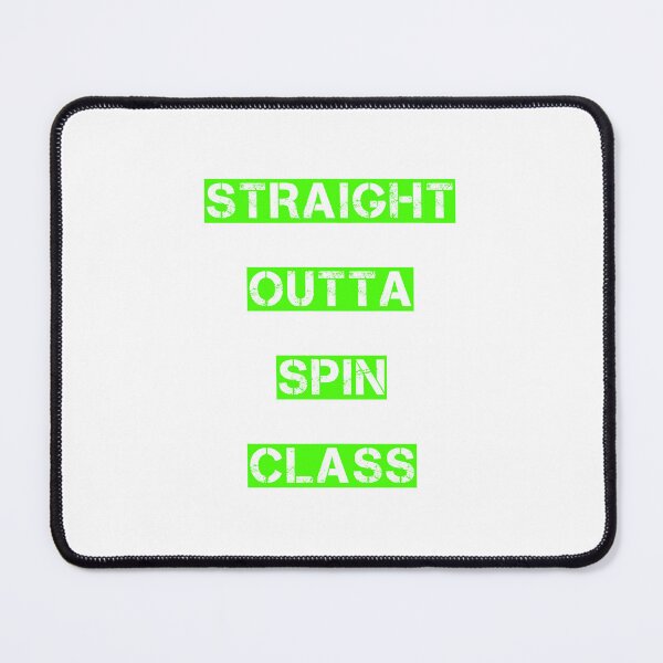 Item preview, Straight outta spin class designed and sold by marianna cotaru.