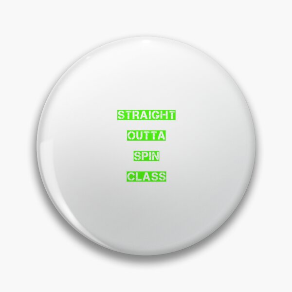 Item preview, Straight outta spin class designed and sold by marianna cotaru.