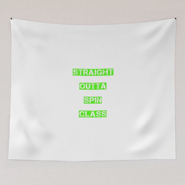 Item preview, Straight outta spin class designed and sold by marianna cotaru.