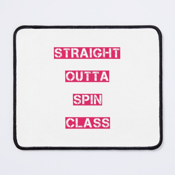 Item preview, Straight outta spin class designed and sold by marianna cotaru.