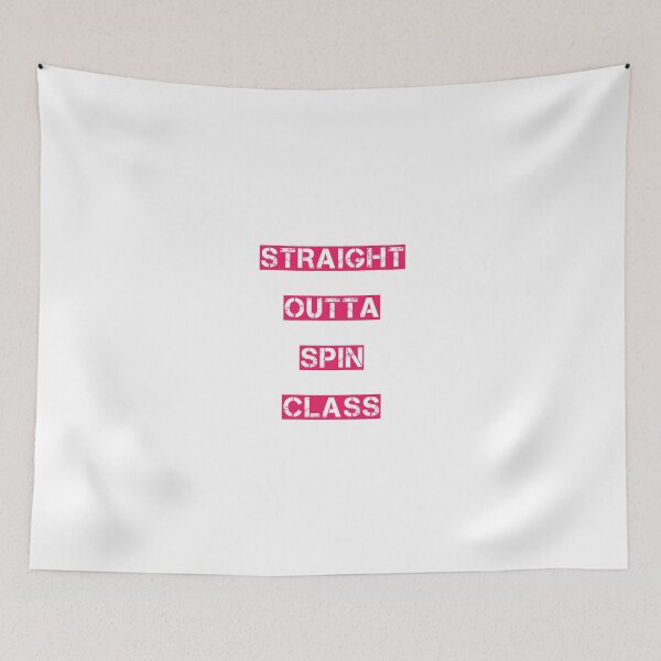 Item preview, Straight outta spin class designed and sold by marianna cotaru.
