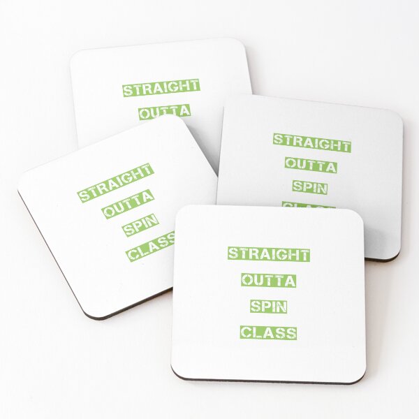 Item preview, Straight outta spin class designed and sold by marianna cotaru.