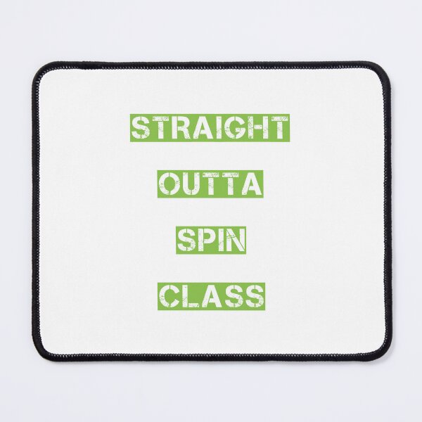 Item preview, Straight outta spin class designed and sold by marianna cotaru.