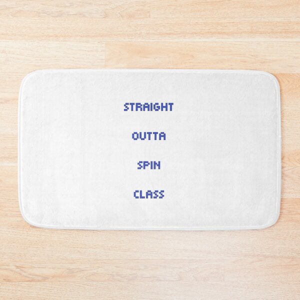 Item preview, Straight outta spin class designed and sold by marianna cotaru.