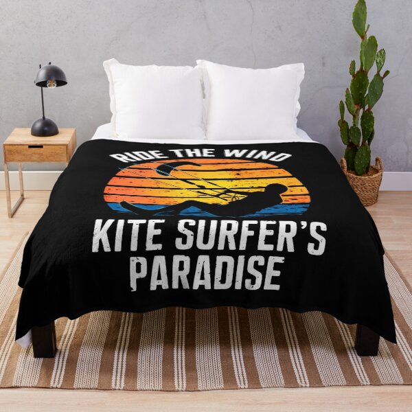 Item preview, Kitesurfing Paradise: Riding the Waves of a Fiery Sunset designed and sold by SplashTastic.