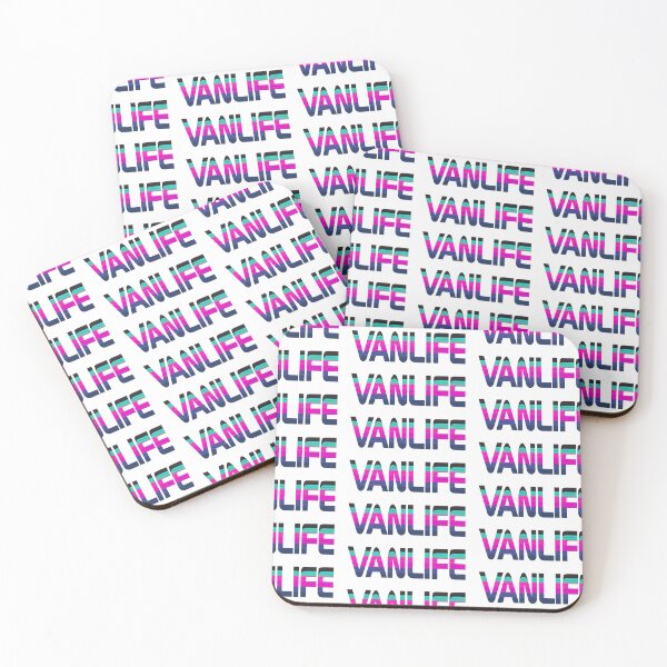 Item preview, vanlife disco fade - pink blue designed and sold by robnoble.