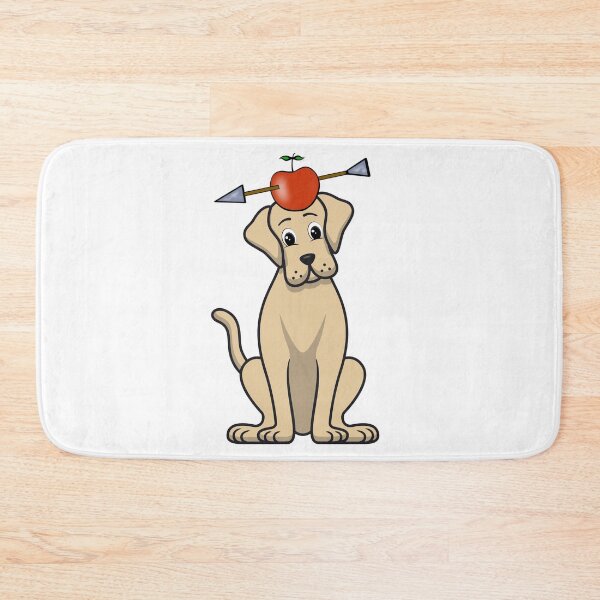 Item preview, Funny big brown dog  has an apple with an arrow through it designed and sold by Pet Station.